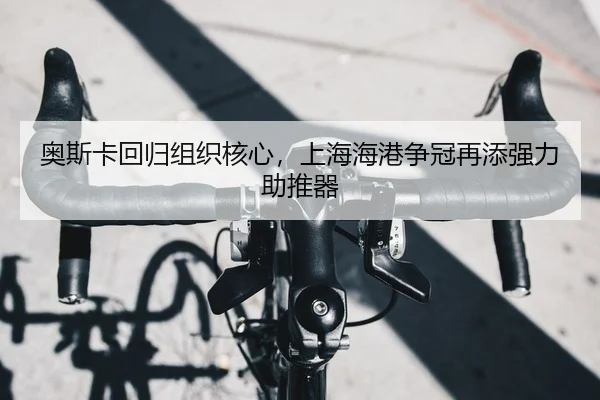 奥斯卡回归组织核心，上海海港争冠再添强力助推器